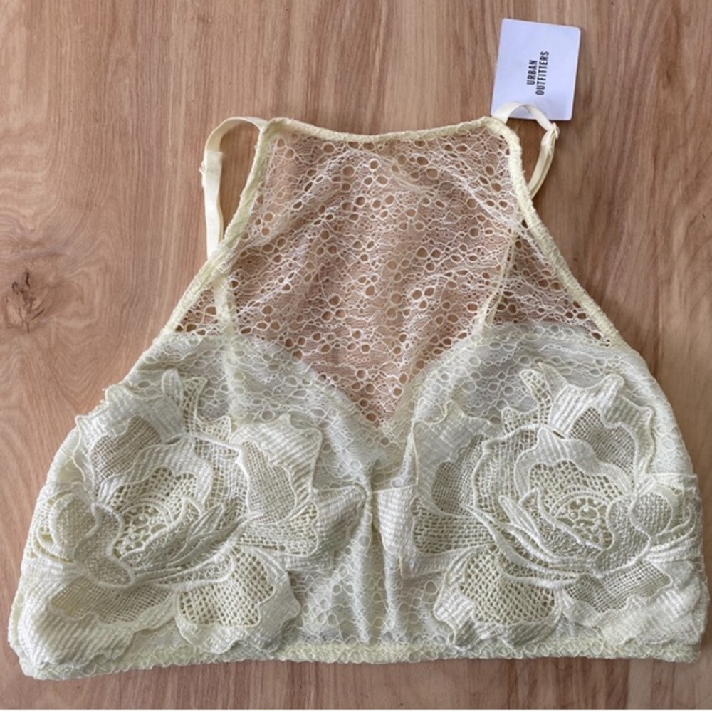Urban Outfitters Yellow Lace Bralette
